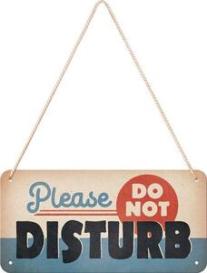 Závěsná cedule: Do Not Disturb - 20x10 cm