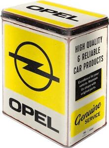 Plechová dóza L - Opel - Service