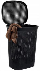 Volně stojící koš na prádlo Storage Solutions 60 l černý