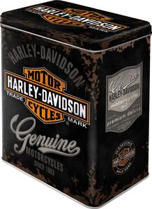 Plechová dóza L – Harley-Davidson