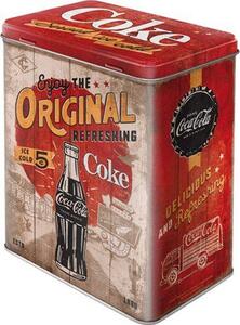 Plechová dóza L - Original Coke
