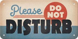 Závěsná cedule: Do Not Disturb - 20x10 cm