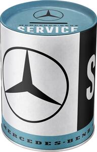 Plechová kasička - Mercedes-Benz Service
