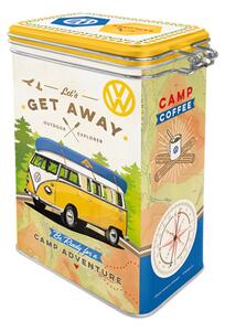Plechová dóza s klipem - VW Let's Get Away