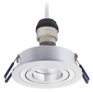 PASADENA GU10 R zápustná česaný hliník 230V GU10 50W - RED - DESIGN RENDL
