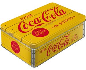 Plechová dóza - Coca-Cola (Žluté logo)