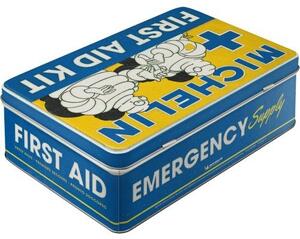 Plechová dóza plochá - Michelin - First Aid Kit