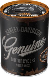 Plechová kasička - Harley-Davidson