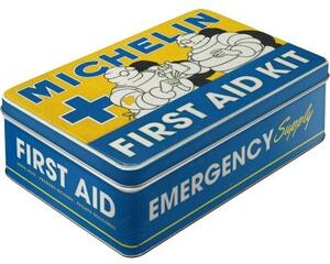 Plechová dóza plochá - Michelin - First Aid Kit