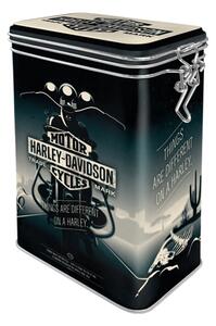 Plechová dóza s klipem - Harley-Davidson Things Are Different