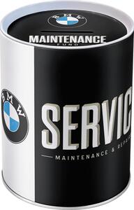 Plechová kasička - BMW Service