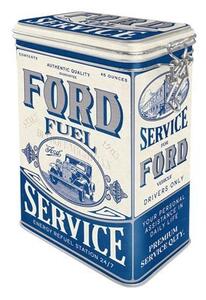 Plechová dóza s klipem - Ford Fuel Service