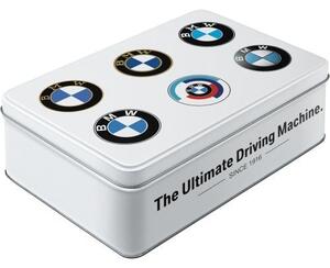 Plechová dóza plochá - BMW Logo Evolution