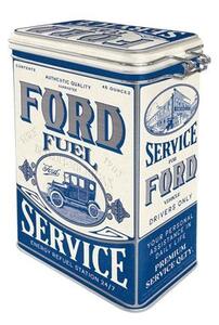 Plechová dóza s klipem - Ford Fuel Service