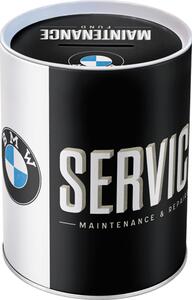 Plechová kasička - BMW Service