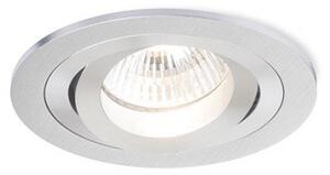 PASADENA GU10 R zápustná česaný hliník 230V GU10 50W - RED - DESIGN RENDL