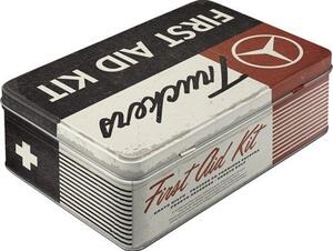 Plechová dóza plochá - Daimler Truck - First Aid Kit