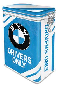 Plechová dóza s klipem - BMW Drivers Only