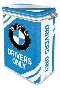 Plechová dóza s klipem - BMW Drivers Only
