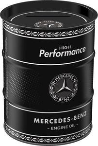 Plechová kasička barel: Mercedes-Benz Engine Oil
