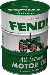 Plechová kasička barel: Fendt All Season Motor Oil