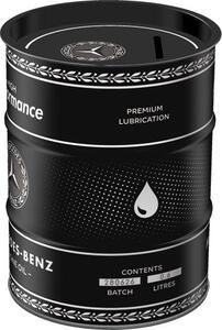 Plechová kasička barel: Mercedes-Benz Engine Oil