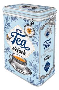 Plechová dóza s klipem - Classic Tea