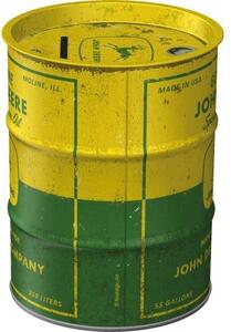 Plechová kasička barel: John Deere Special Purpose Oil