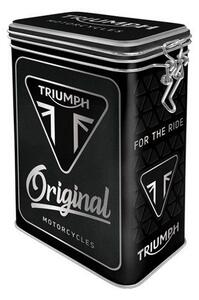 Plechová dóza s klipem - Triumph Original