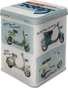Dóza na čaj - Vespa (Model Chart)