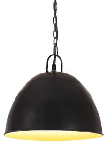 Industriální závěsné svítidlo 25 W černé kulaté 31 cm E27 320548