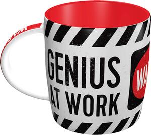 Hrnek - Warning! Genius at Work