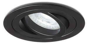 PASADENA GU10 R zápustná černá 230V GU10 7W - RED - DESIGN RENDL