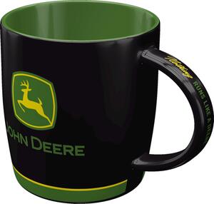 Hrnek - John Deere Logo Black