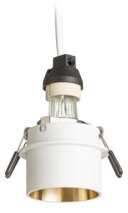 ORTA zápustná bílá/zlatá 230V GU10 9W - RED - DESIGN RENDL