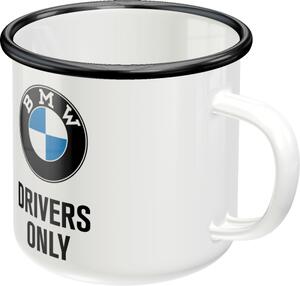 Plechový hrnek - BMW Drivers Only