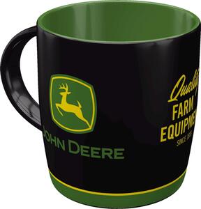 Hrnek - John Deere Logo Black