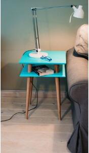 Konferenční stolek SQUARE 43x43x61cm - grafitový