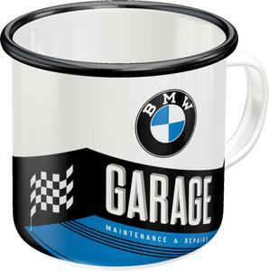 Plechový hrnek - BMW Garage