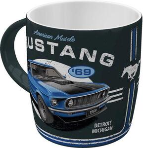Hrnek - Ford Mustang - 1969 Mach 1 Blue