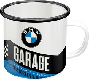 Plechový hrnek - BMW Garage