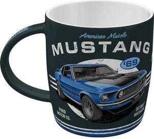 Hrnek - Ford Mustang - 1969 Mach 1 Blue