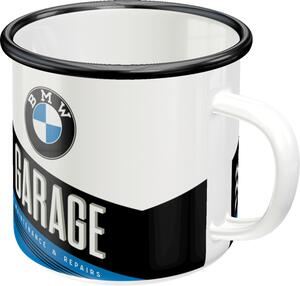 Plechový hrnek - BMW Garage