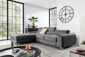 ROHOVÁ SEDAČKA, textil, šedá MID.YOU - Sedací soupravy, Online Only