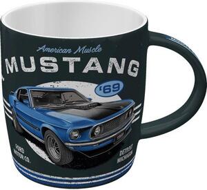 Hrnek - Ford Mustang - 1969 Mach 1 Blue