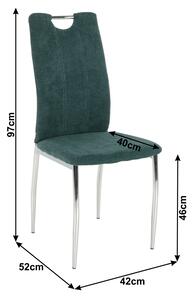 Jídelní židle Odile new (azurová). 744565