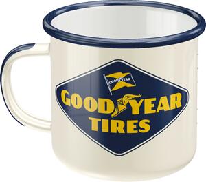 Plechový hrnek - Good Year Tires