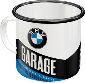 Plechový hrnek - BMW Garage