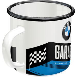 Plechový hrnek - BMW Garage