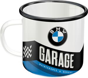 Plechový hrnek - BMW Garage